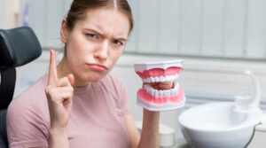 Bad habits causing plaque on teeth